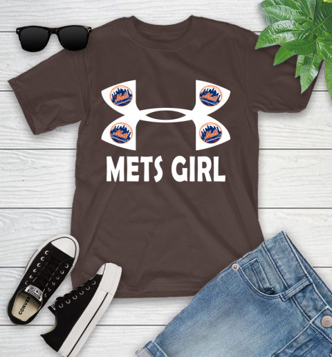 MLB New York Mets Under Armour Baseball Sports Youth T-Shirt 7