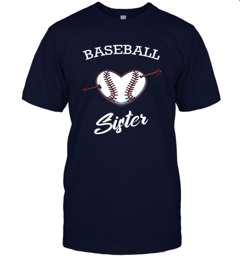 zooa baseball sister softball lover proud supporter coach player jersey t shirt 60 front navy