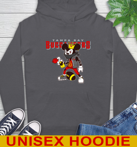 Tampa Bay Buccaneers NFL Football Mickey Peace Sign Sports Hoodie 7