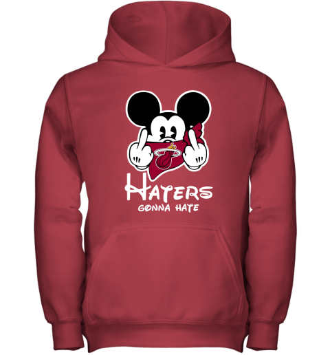 NBA Miami Heat Haters Gonna Hate Mickey Mouse Disney Basketball T Shirt  Youth Sweatshirt