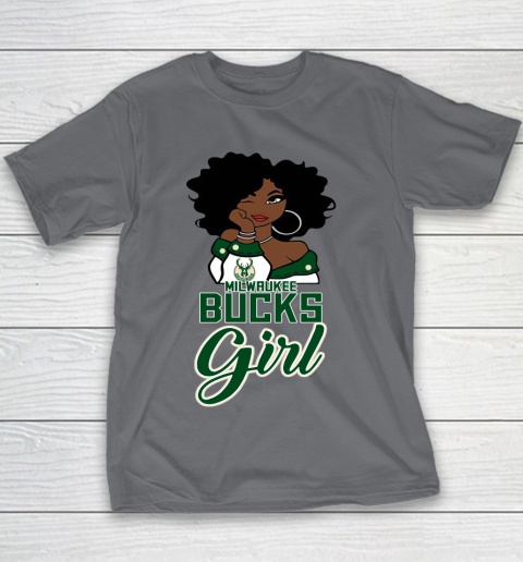Milwaukee Bucks Girl NBA Youth T-Shirt 8