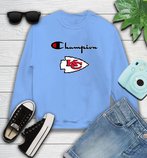 NFL Football Kansas City Chiefs Champion Shirt Sweatshirt 8