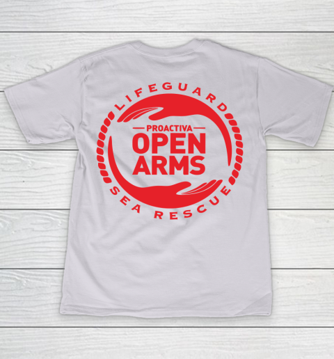 Open Arms Pep Guardiola - Print On Front And Back Youth T-Shirt 10