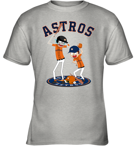 MLB Houston Astros Rick And Morty Baseball - Rookbrand