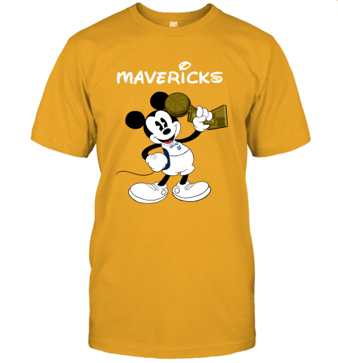 Mickey Dallas Mavericks Unisex Jersey Tee