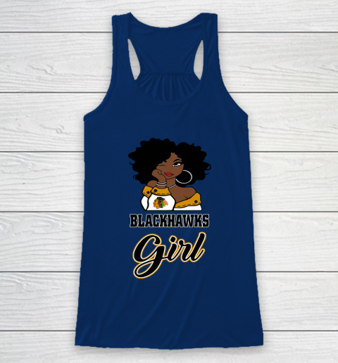 Chicago Blackhawks Girl NHL Racerback Tank 7