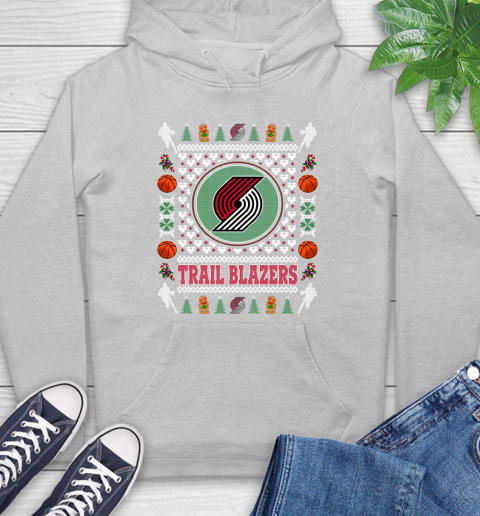 Portland Trail Blazers Merry Christmas NBA Basketball Loyal Fan Ugly Shirt 18