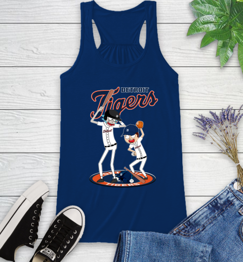 MLB Detroit Tigers Rick And Morty Baseball 45