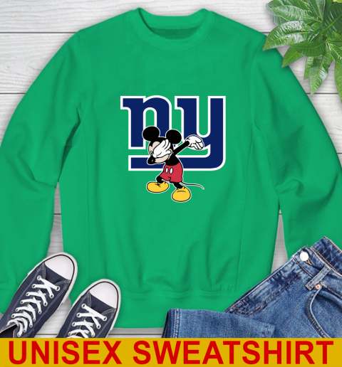 New York Giants NFL Football Dabbing Mickey Disney Sports Sweatshirt 6