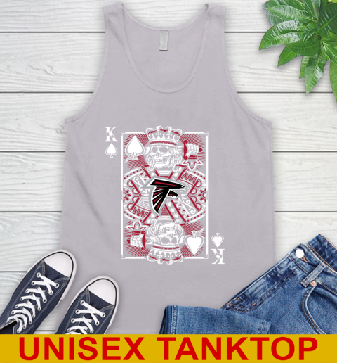 Atlanta Falcons NFL Football The King Of Spades Death Cards Shirt Tank Top 3