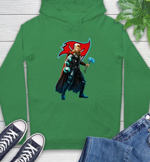 NFL Thor Avengers Endgame Football Tampa Bay Buccaneers Hoodie 8