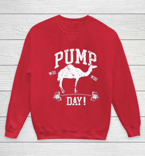 Funny Pump Day Hump Day Camel Weight Lifting Training Gym Youth Sweatshirt 8 Funny Pump Day Hump Day Camel Weight Lifting Training Gym Youth Sweatshirt - Image 8