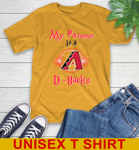 MLB Baseball Harry Potter My Patronus Is A Arizona Diamondbacks T-Shirt 2