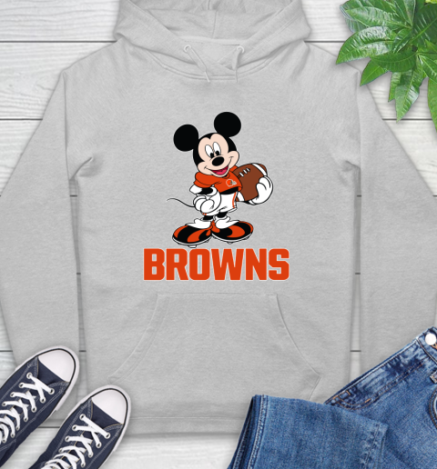 NFL Football Cleveland Browns Cheerful Mickey Mouse Shirt Hoodie 6