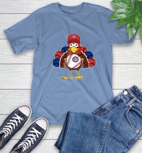Chicago Cubs Turkey thanksgiving T-Shirt 11