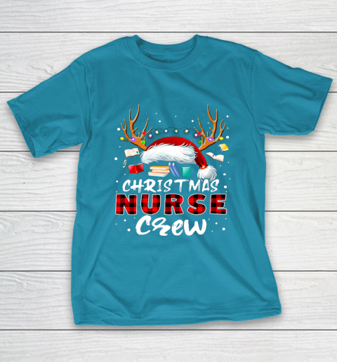Christmas Nurse Crew Practitioners funny Cute Gift RN LPN T-Shirt 7