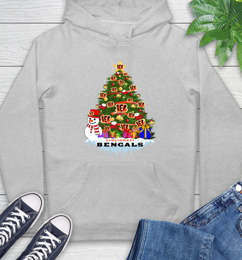Cincinnati Bengals Merry Christmas NFL Football Sports Hoodie 6