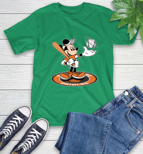 MLB Baseball Baltimore Orioles Cheerful Mickey Disney Shirt T-Shirt 9 MLB Baseball Baltimore Orioles Cheerful Mickey Disney Shirt T-Shirt - Image 9