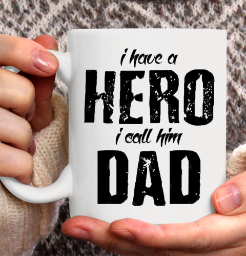 Father's Day Funny Gift Ideas Apparel  Hero Called Dad Ceramic Mug 11oz