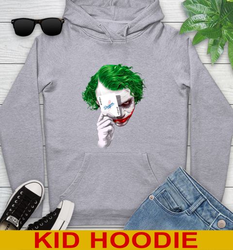 Los Angeles Dodgers MLB Baseball Joker Card Shirt Youth Hoodie 6