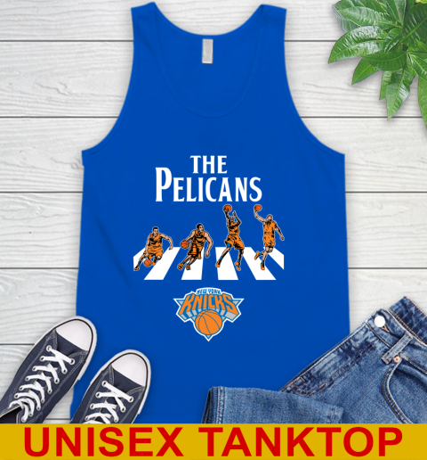 NBA Basketball New York Knicks The Beatles Rock Band Shirt Tank Top 4