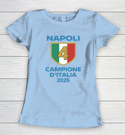 Napoli Campione D'Italia 2025 Women's T-Shirt 4