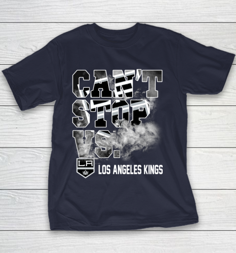 NHL Los Angeles Kings Hockey Can't Stop Vs Youth T-Shirt 2