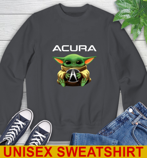 Star Wars Baby Yoda Hugs Acura Car Shirt 31
