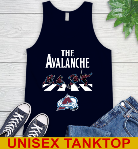 NHL Hockey Colorado Avalanche The Beatles Rock Band Shirt Tank Top 2