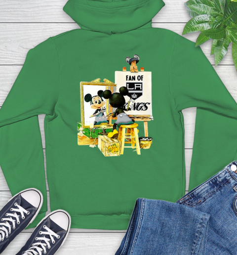 NHL Hockey Los Angeles Kings Mickey Drawing Shirt 21