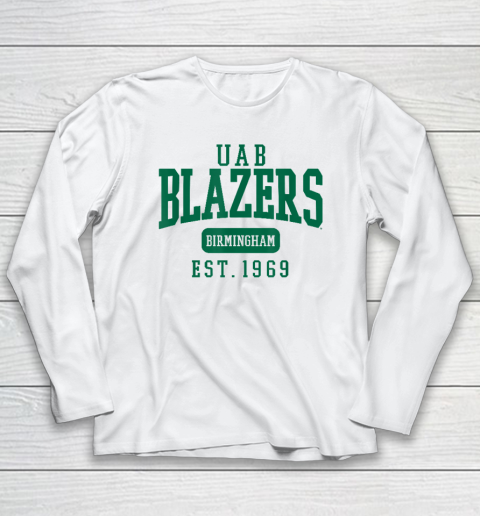 Alabama  Birmingham UAB Blazers Est. Date Long Sleeve T-Shirt