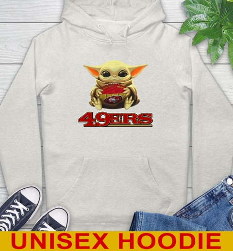 NFL Football San Francisco 49ers Baby Yoda Star Wars Shirt Hoodie 12