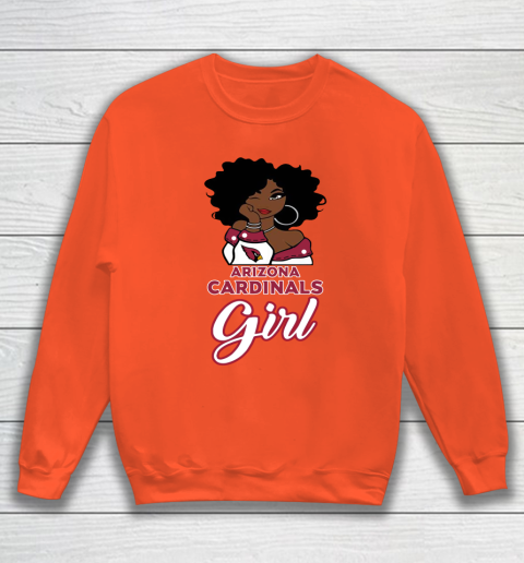 Arizona Cardinals Girl NFL Sweatshirt 4