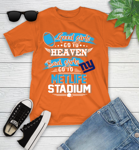 New York Giants NFL Bad Girls Go To Metlife Stadium Shirt Youth T-Shirt 9