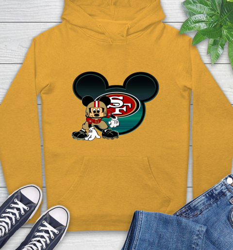 NFL San Francisco 49ers Mickey Mouse Disney Football T Shirt Hoodie 3