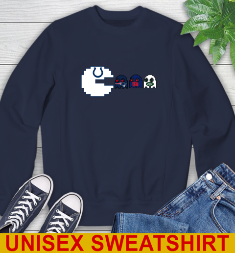 Indianapolis Colts NFL Football Pac Man Champion Sweatshirt 3