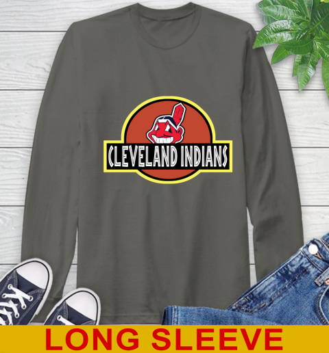 MLB Cleveland Indians Jurassic Park Dinosaur Movie Baseball Sports 65