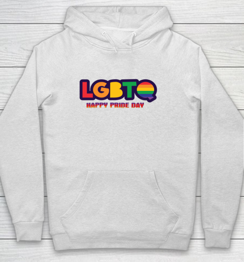 LGBTQ Happy Pride Day Lesbian Gay BiSexual Queer Hoodie