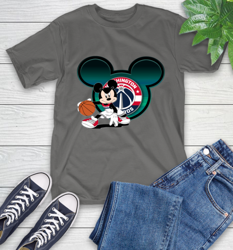 NBA Washington Wizards Mickey Mouse Disney Basketball T-Shirt 9