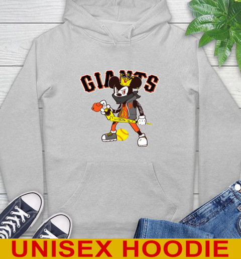 San Francisco Giants MLB Baseball Mickey Peace Sign Sports Hoodie 6
