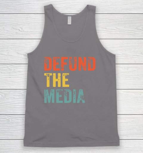Defund The Media Retro Vintage Tank Top 7