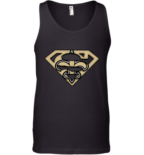We Are Undefeatable The New Orleans Saints x Superman NFL Tank Top