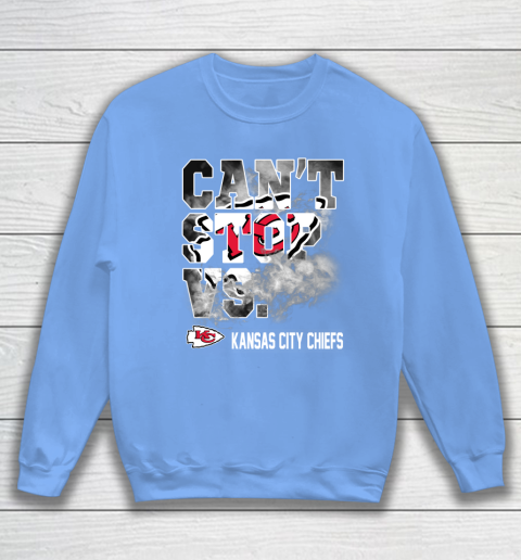 NFL Kansas City Chiefs Can't Stop Vs Sweatshirt 8