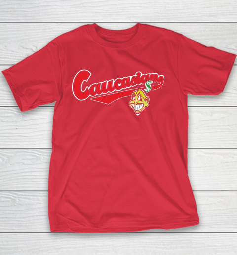 Cleveland Caucasians Bomani Jones Youth T-Shirt 9