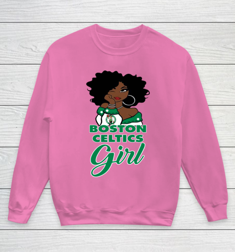Boston Celtics Girl NBA Youth Sweatshirt 7