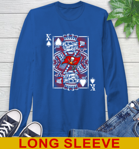 Tampa Bay Buccaneers NFL Football The King Of Spades Death Cards Shirt Long Sleeve T-Shirt 11