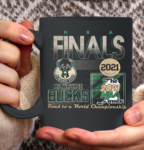 Bucks Championship NBA tshirt Fear Deer Milwaukee Basketball Bucks Finals 2021 Ceramic Mug 11oz