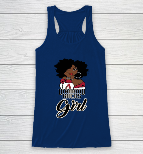 Arizona Diamondbacks Girl MLB Racerback Tank 7