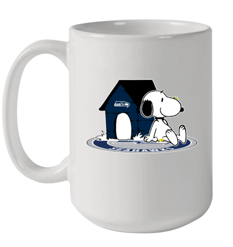 NFL Football Seattle Seahawks Snoopy The Peanuts Movie Shirt Ceramic Mug 15oz