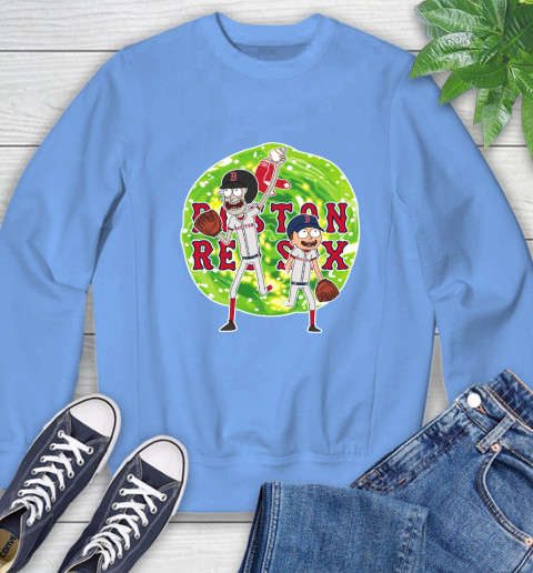 MLB Boston Red Sox Rick And Morty Baseball Sports Sweatshirt 11